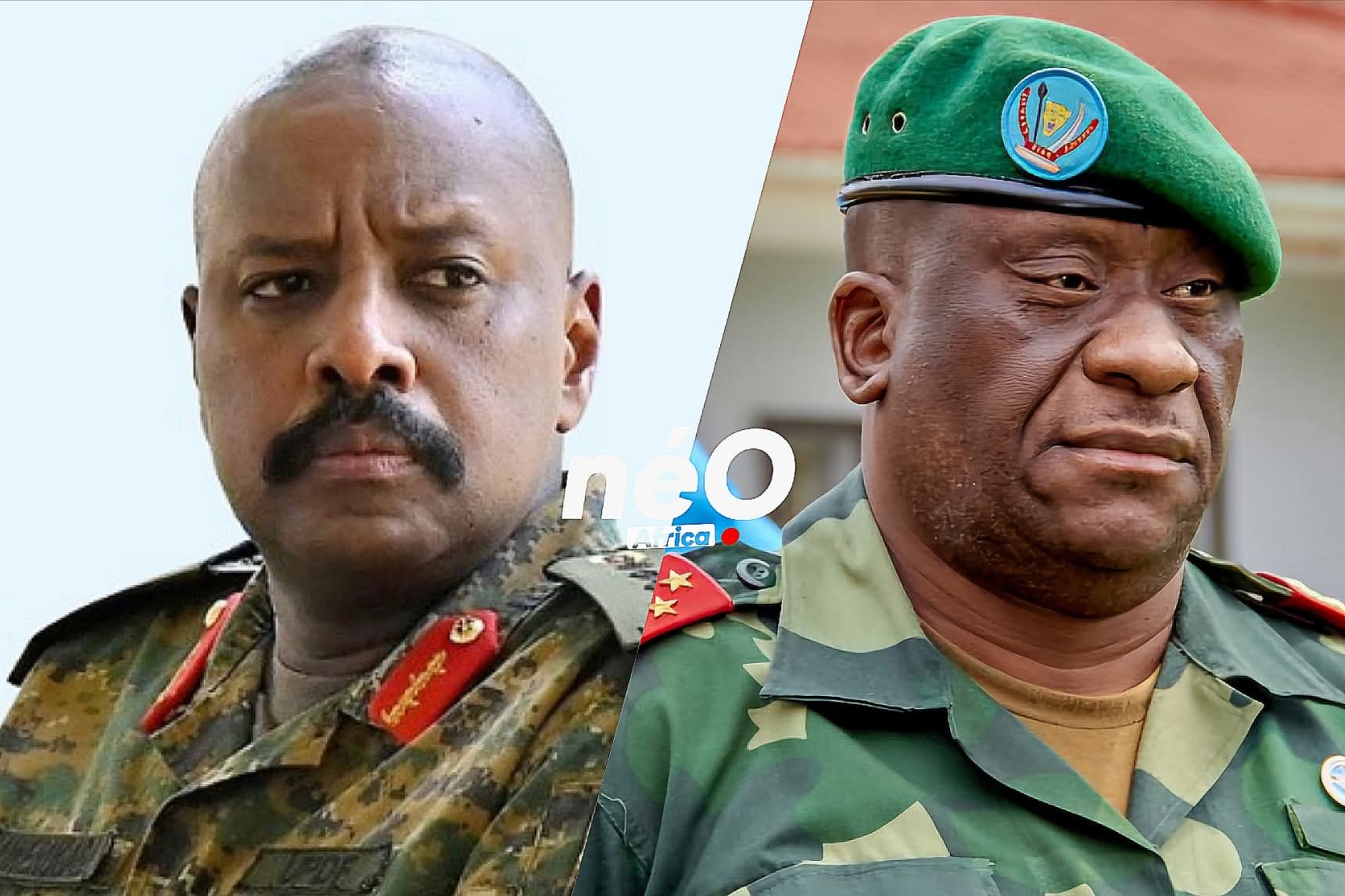 Gen.Muhoozi yasabye Perezida Tshisekedi gukura Gen Luboya muri Ituri