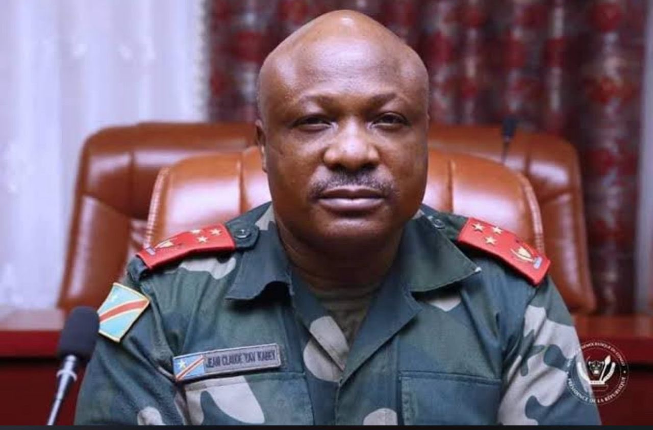 RDC:Lt Gen Jean Claude Yav umusirikare muri FARDC yatawe muri yombi.