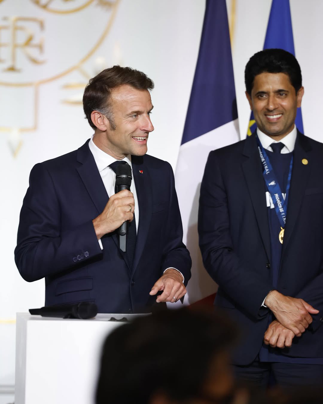 FRANCE:Perezida Emmanuel Macron yashimiye ikipe ya Psg.