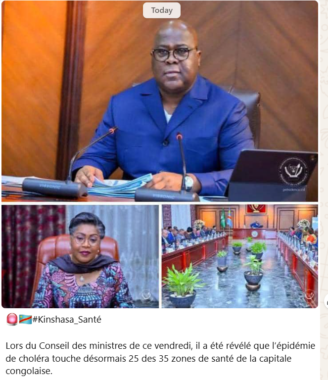 Kinshasa, Ubuzima buri mu kaga.