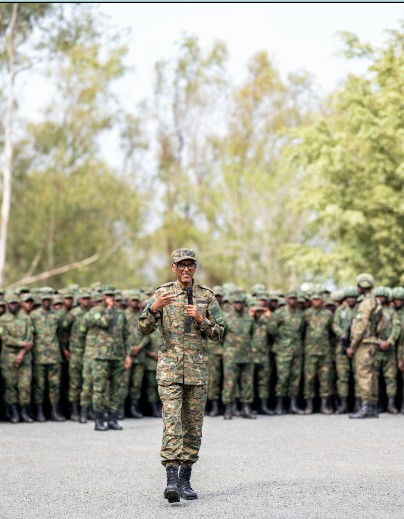 Perezida Kagame yahakanye kubivugwa kuri RDF bitari byiza