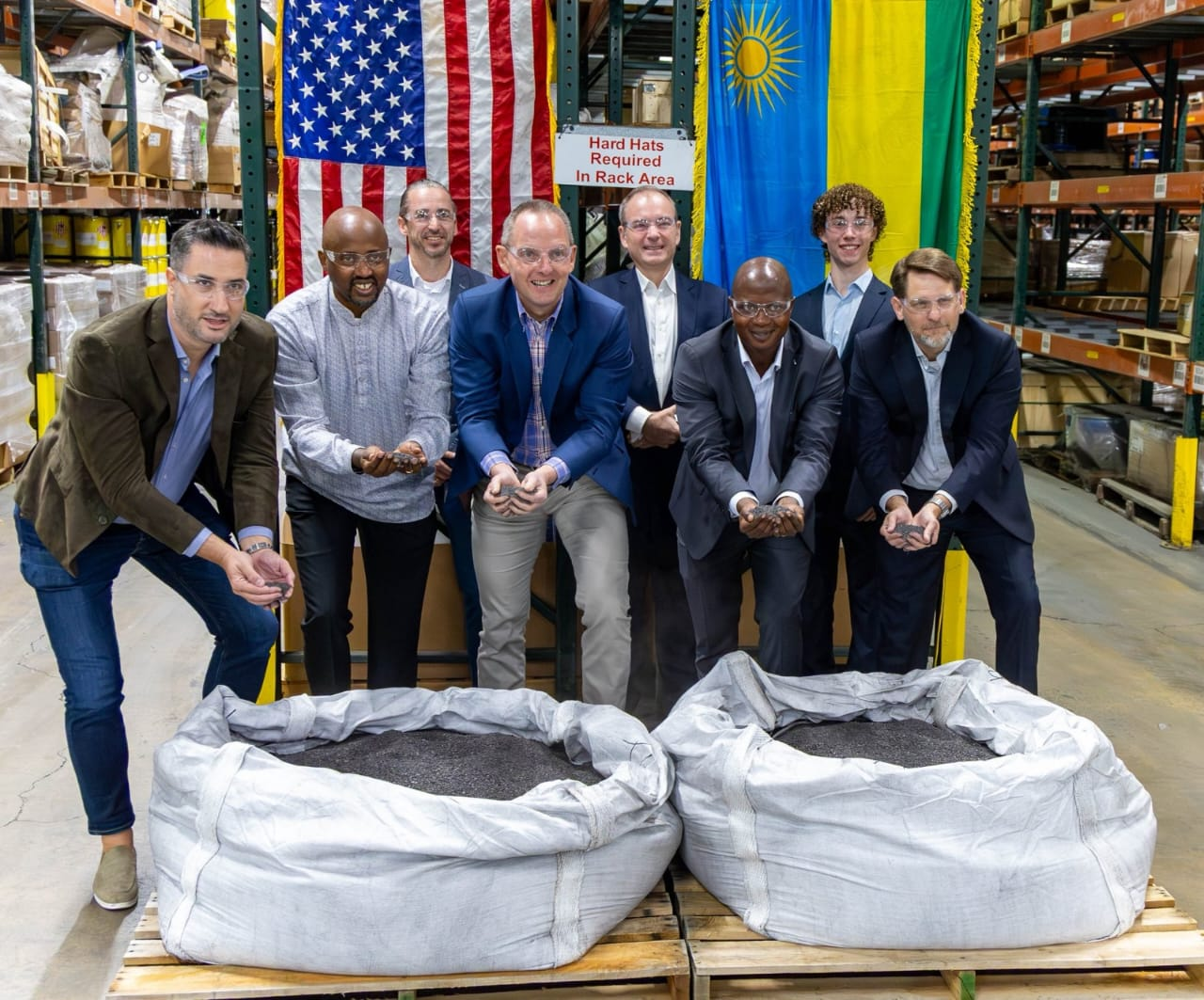 U Rwanda rwatangiye kohereza muri Leta Zunze Ubumwe za Amerika amabuye y’agaciro ya Tungsten