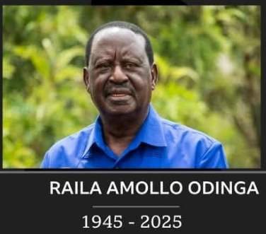 Raila Odinga, umunyapolitike uzwi cyane muri Kenya no mu karere, yapfuye ku myaka 80