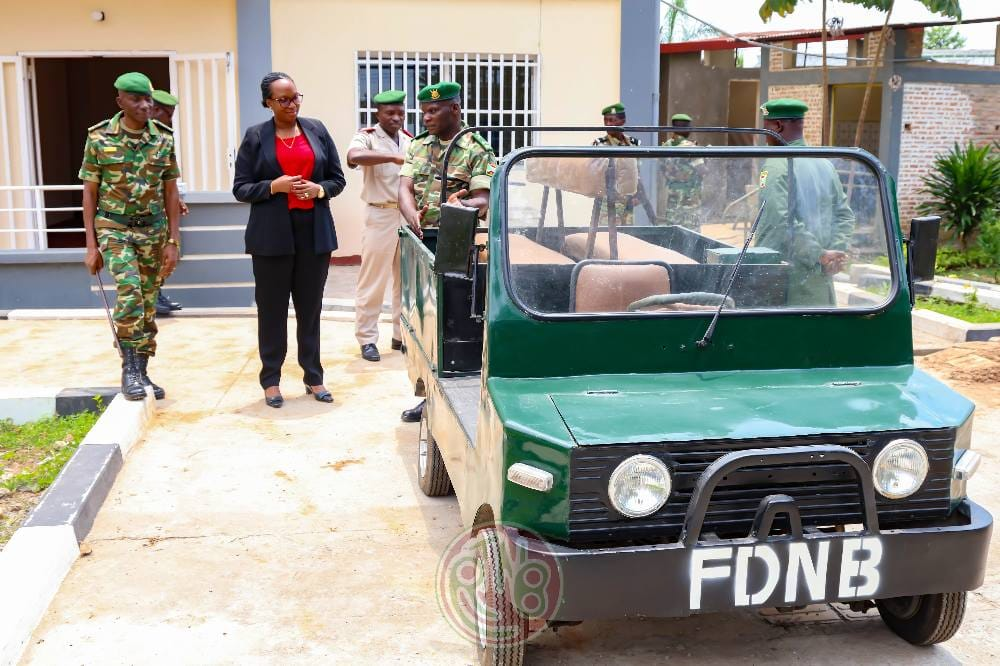 Igisirikare cy’u Burundi cyakoze imodoka itamenwa n’amasasu