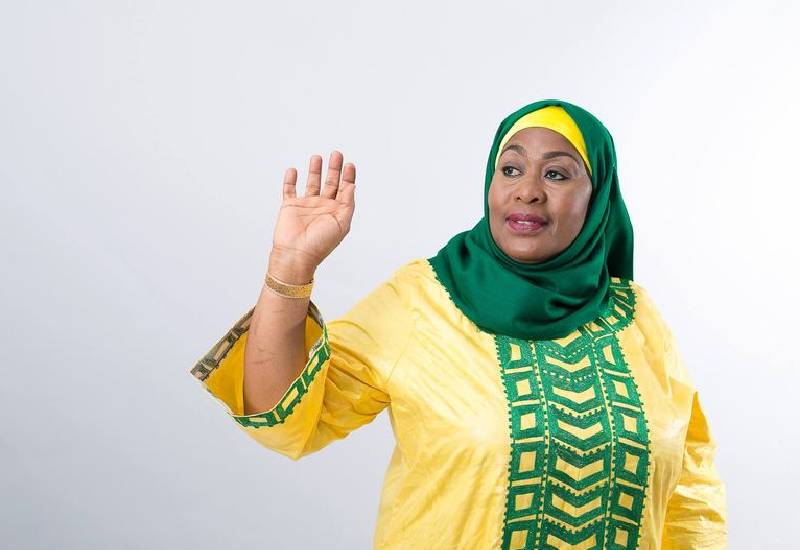 Perezida Samia Suluhu yatsinze amatora ya Perezida ku majwi hafi 98%