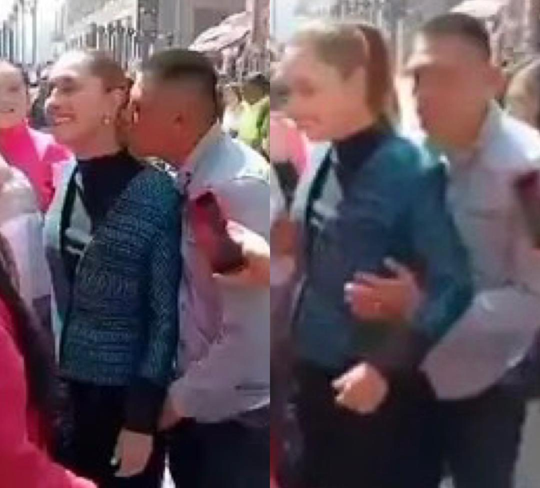 Perezida wa Mexique, Claudia Sheinbaum, yatangaje ko agiye kujyana mu nkiko umugabo wamukorakoye ku mabere