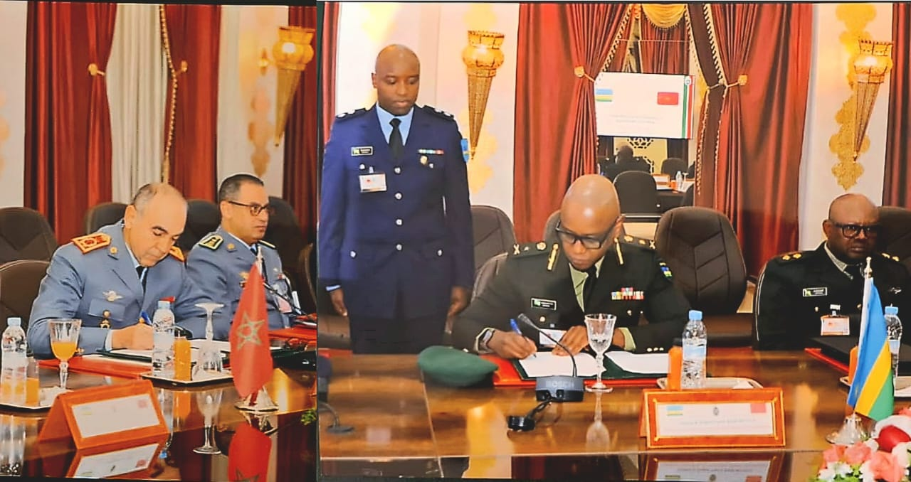 Intumwa z’Ingabo z’u Rwanda zageze muri Maroc